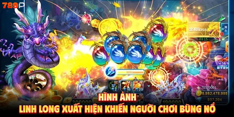 Hình ảnh linh long xuất hiện khiến người chơi bùng nổ 